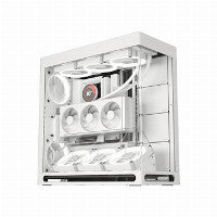HAVN HS 420 VGPU PC-Gehäuse, Midi-Tower, E-ATX, Tempered Glass, PCIe 5.0 Riser Kabel - weiß