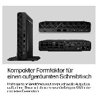 HP DL8X5ET PC/Workstation Copilot+ PC 32 GB DDR5-SDRAM 1 TB SSD Windows 11 Pro Mini PC Mini-PC AI PC