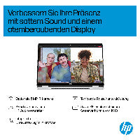 HP DF7F5EA laptop Intel Core 3 100U 35,6 cm (14") Touchscreen 2K 8 GB LPDDR5-SDRAM 512 GB SSD Wi-Fi 6 (802.11ax) Windows 11 Home Silber