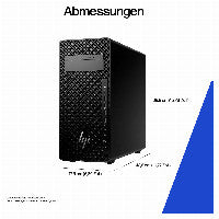 HP E4LN2ET PC/Workstation 32 GB DDR5-SDRAM 1 TB SSD Windows 11 Pro Tower Arbeitsstation AI Workstation, AI PC Schwarz
