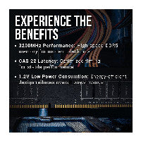 PNY Performance Black DDR4-3200 CL22 8GB (1x8GB)