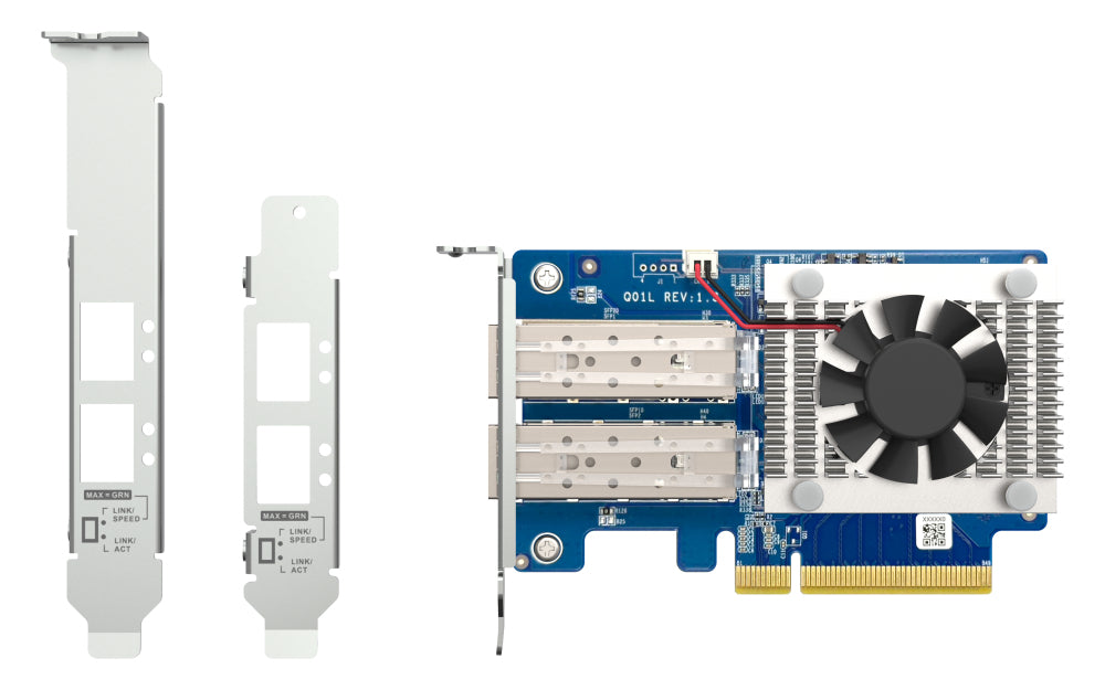 QNAP Dual-Port 10GbE SFP+ Network Expansion Card