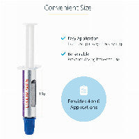 1.5g Metal Oxide Thermal CPU Paste Compound Tube for Heatsink