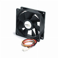 StarTech FAN8X25TX3L 80mm Black 26.6 CFM 1-Pack