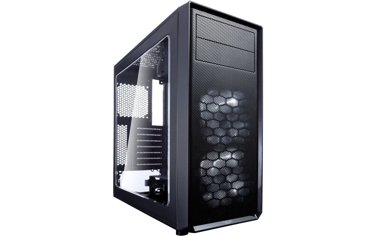 Fractal Design Focus G ATX Mid Tower Black Acrylic Side Panel, USB 3.2 Gen 1 Type-A & USB 2.0 Type-A