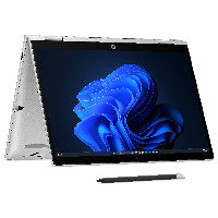 HP E4MX0ET laptop Intel Core 5 33,8 cm (13.3") Touchscreen WUXGA 32 GB DDR5-SDRAM 512 GB SSD Wi-Fi 7 (802.11be) Windows 11 Pro AI PC Silber