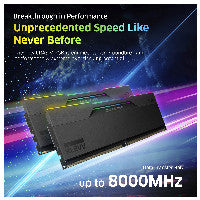 Klevv CRAS RGB Black DDR5-6400 CL32 32GB (2x16GB)