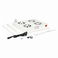 Dachluftereinheit 48,26cm 19Zoll 4 Lufter Thermostat grau