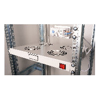 Dachluftereinheit 48,26cm 19Zoll 4 Lufter Thermostat grau
