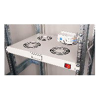 Dachluftereinheit 48,26cm 19Zoll 4 Lufter Thermostat grau