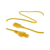 ACT Stromkabel C14 - C15 gelb 2 m