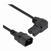 ACT AK5357 Stromkabel Schwarz 2 m IEC C14 IEC C15