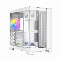 C8 ARGB Full Tower PC White ATX EATX ITX Micro ATX Glass Plastic Steel Glass