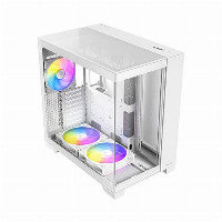 C8 ARGB Full Tower PC White ATX EATX ITX Micro ATX Glass Plastic Steel Glass