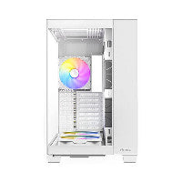 C8 ARGB Full Tower PC White ATX EATX ITX Micro ATX Glass Plastic Steel Glass