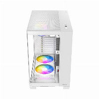 C8 ARGB Full Tower PC White ATX EATX ITX Micro ATX Glass Plastic Steel Glass