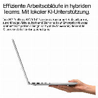 HP E04FZET laptop Intel Core 7 350 35,6 cm (14") WUXGA 32 GB LPDDR5x-SDRAM 512 GB SSD Wi-Fi 7 (802.11be) Windows 11 Pro AI PC Silber