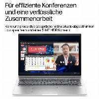 HP E04G3ET laptop Intel Core 7 350 40,6 cm (16") WUXGA 32 GB LPDDR5x-SDRAM 1 TB SSD Wi-Fi 7 (802.11be) Windows 11 Pro AI PC Silber