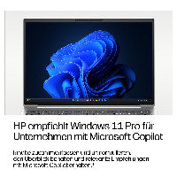 HP E04G3ET laptop Intel Core 7 350 40,6 cm (16") WUXGA 32 GB LPDDR5x-SDRAM 1 TB SSD Wi-Fi 7 (802.11be) Windows 11 Pro AI PC Silber