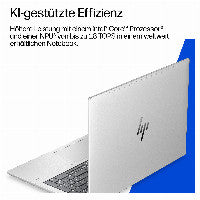 HP E04G3ET laptop Intel Core 7 350 40,6 cm (16") WUXGA 32 GB LPDDR5x-SDRAM 1 TB SSD Wi-Fi 7 (802.11be) Windows 11 Pro AI PC Silber