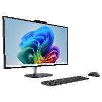 HP OmniStudio X All-in-One Desktop Next Gen AI 27-cx0451ng PC Copilot+ PC Intel Core Ultra 5 325 68,6 cm (27") 2560 x 1440 Pixel All-in-One-PC 12 GB DDR5-SDRAM 512 GB SSD Windows 11 Home Wi-Fi 7 (802.11be) Schwarz, Grau