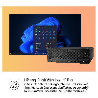 HP E5MG4ET PC/Workstation 235 16 GB DDR5-SDRAM 512 GB SSD Windows 11 Pro SFF AI PC