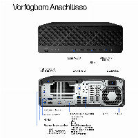 HP E5MG4ET PC/Workstation 235 16 GB DDR5-SDRAM 512 GB SSD Windows 11 Pro SFF AI PC