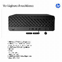 HP E5MF1ET PC/Workstation 265 32 GB DDR5-SDRAM 512 GB SSD Windows 11 Pro SFF AI PC