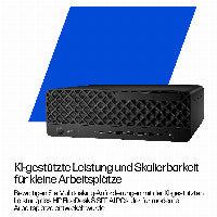 HP E5MG6ET PC/Workstation 235 32 GB DDR5-SDRAM 512 GB SSD Windows 11 Pro SFF AI PC