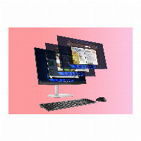 HP E5MJ8ET All-in-One PC/Workstation 60,5 cm (23.8") 1920 x 1080 Pixel 32 GB DDR5-SDRAM Windows 11 Pro Wi-Fi 7 (802.11be) AI PC Silber