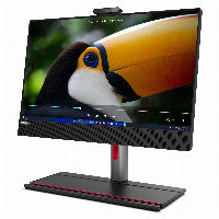 Lenovo ThinkCentre M90a Gen 5 Intel® Core™ i5 i5-14400 60,5 cm (23.8") 1920 x 1080 Pixel All-in-One-PC 8 GB DDR5-SDRAM 512 GB SSD Windows 11 Pro Wi-Fi 6E (802.11ax) Schwarz