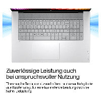 HP E12HVEA laptop Copilot+ PC Intel Core Ultra 7 43,9 cm (17.3") Touchscreen Full HD 24 GB LPDDR5x-SDRAM 1 TB SSD Wi-Fi 7 (802.11be) Windows 11 Pro Silber