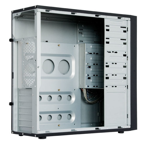 Chieftec CQ-01B-U3-OP Computer-Gehäuse Midi Tower Schwarz