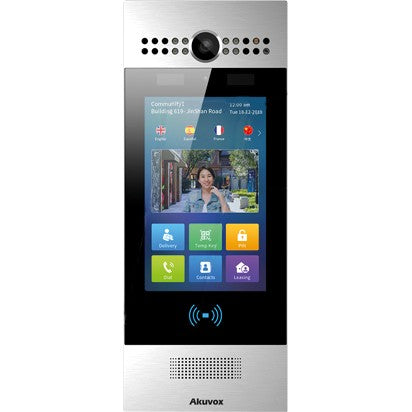 Video-TFE R29C-L Main Body. LTE. facial recognition. Android. silver