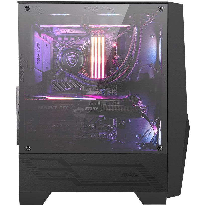 MIDI MSI MAG FORGE 100R | black. window. RGB