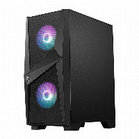 MSI MIDI MSI MAG FORGE 100R | black. window. RGB – Ansicht 3