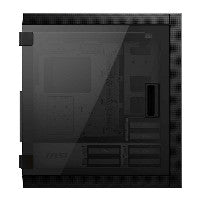 MSI MPG Sekira 500G ATX Mid Tower Black Tempered Glass Side Panel, USB 3.2 Gen 2 Type-C, USB 3.2 Gen 1 Type-A