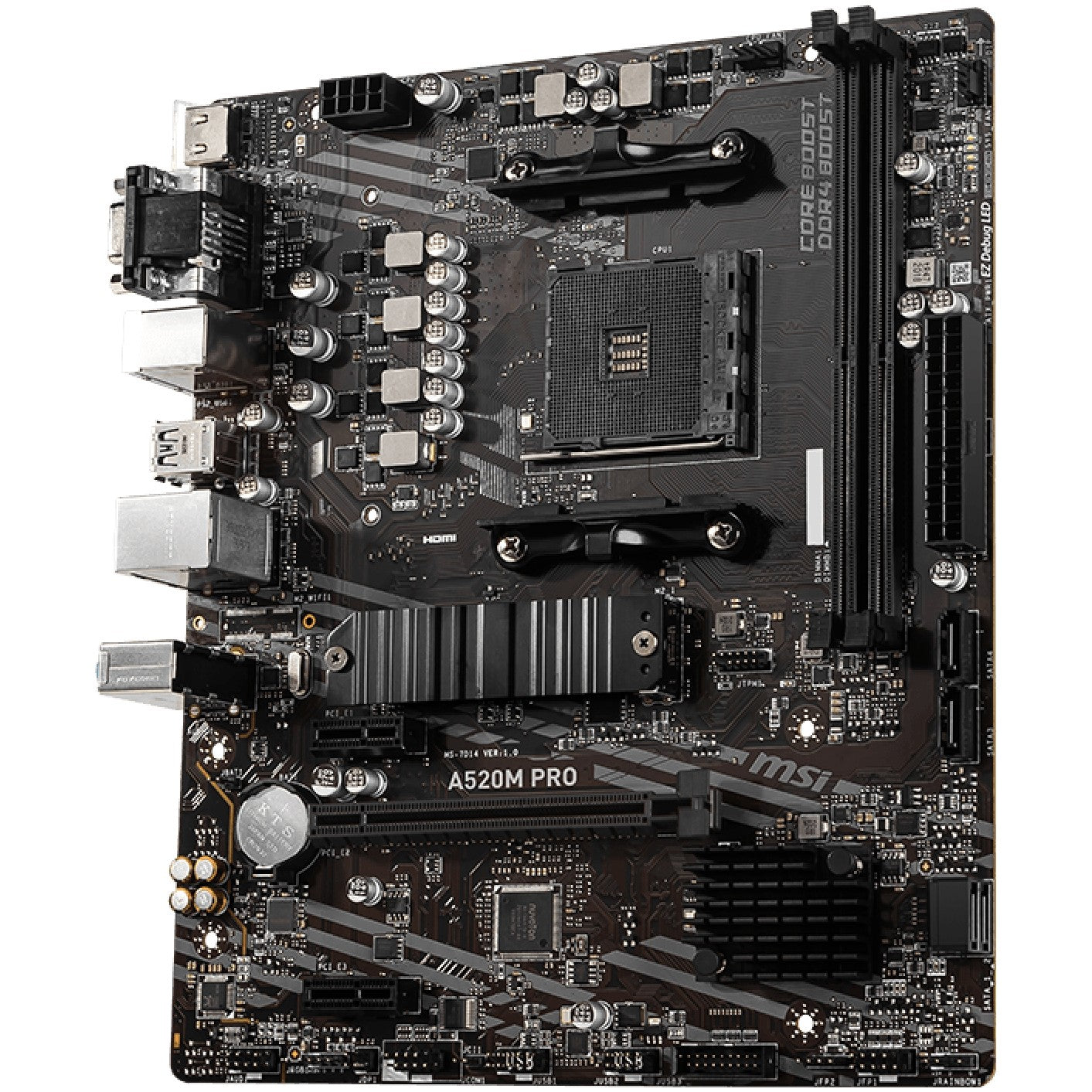 MSI A520M Pro (A520.AM4.mATX.DDR4)