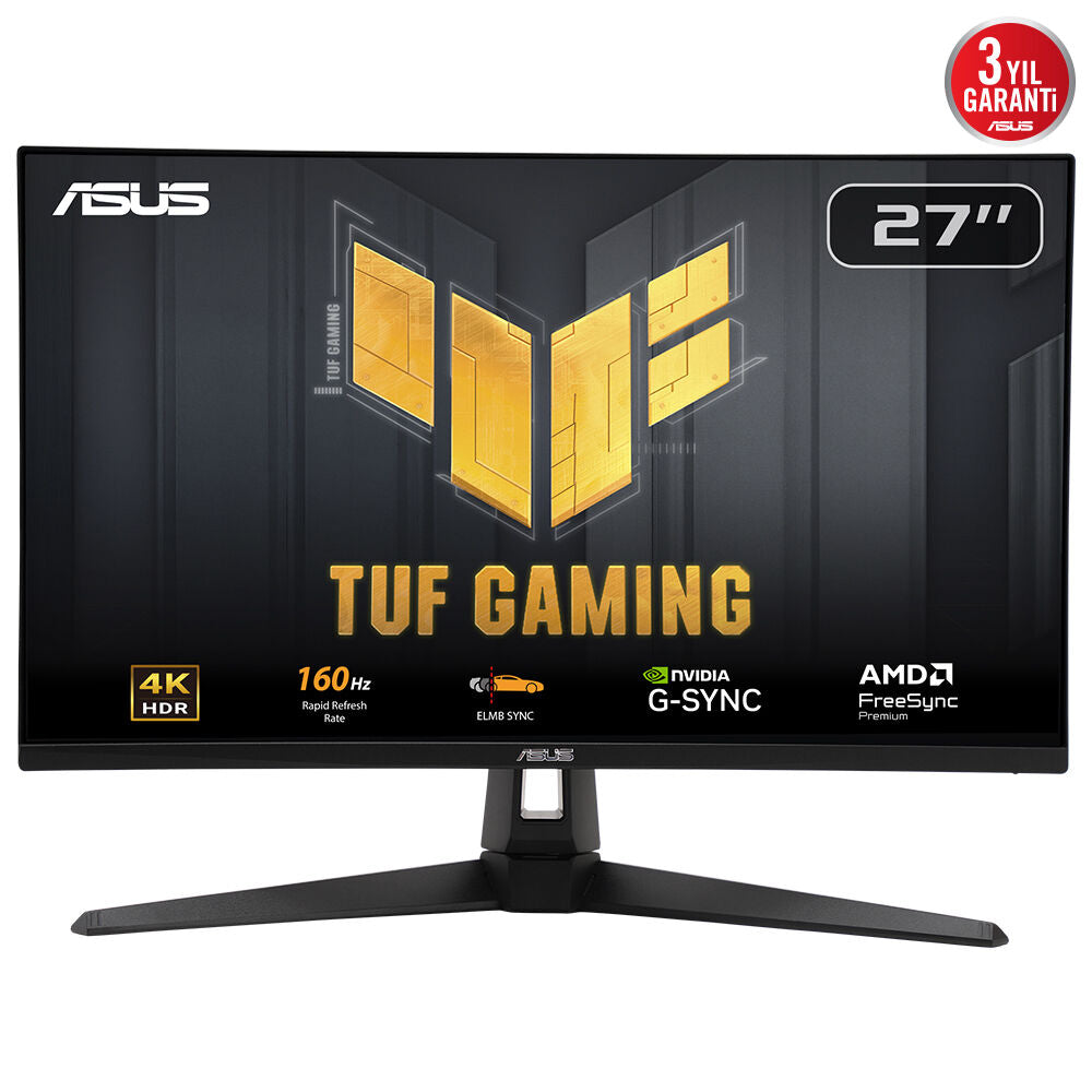 ASUS TUF Gaming VG27UQ1A Computerbildschirm 68,6 cm (27") 3840 x 2160 Pixel 4K Ultra HD LCD Schwarz
