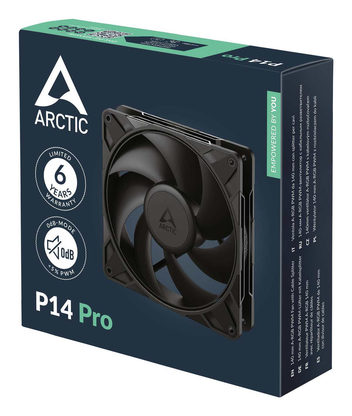 ARCTIC P14 Pro 140 mm PWM-Lüfter