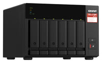 QNAP TS-673A NAS Tower Ryzen Embedded V1500B 8 GB DDR4 0 TB QNAP Turbo System Schwarz
