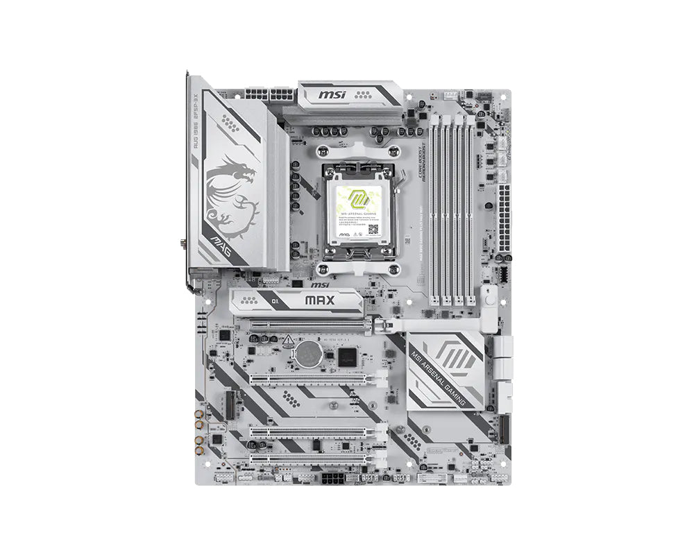 MSI MAG B850 GAMING PLUS MAX WIFI Motherboard AMD B850 Sockel AM5 ATX