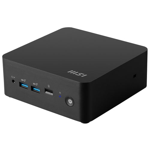 MSI Cubi NUC 1MG-019DE Intel Core 7 150U 16 GB DDR5-SDRAM 512 GB SSD Windows 11 Pro Mini PC Mini-PC Schwarz