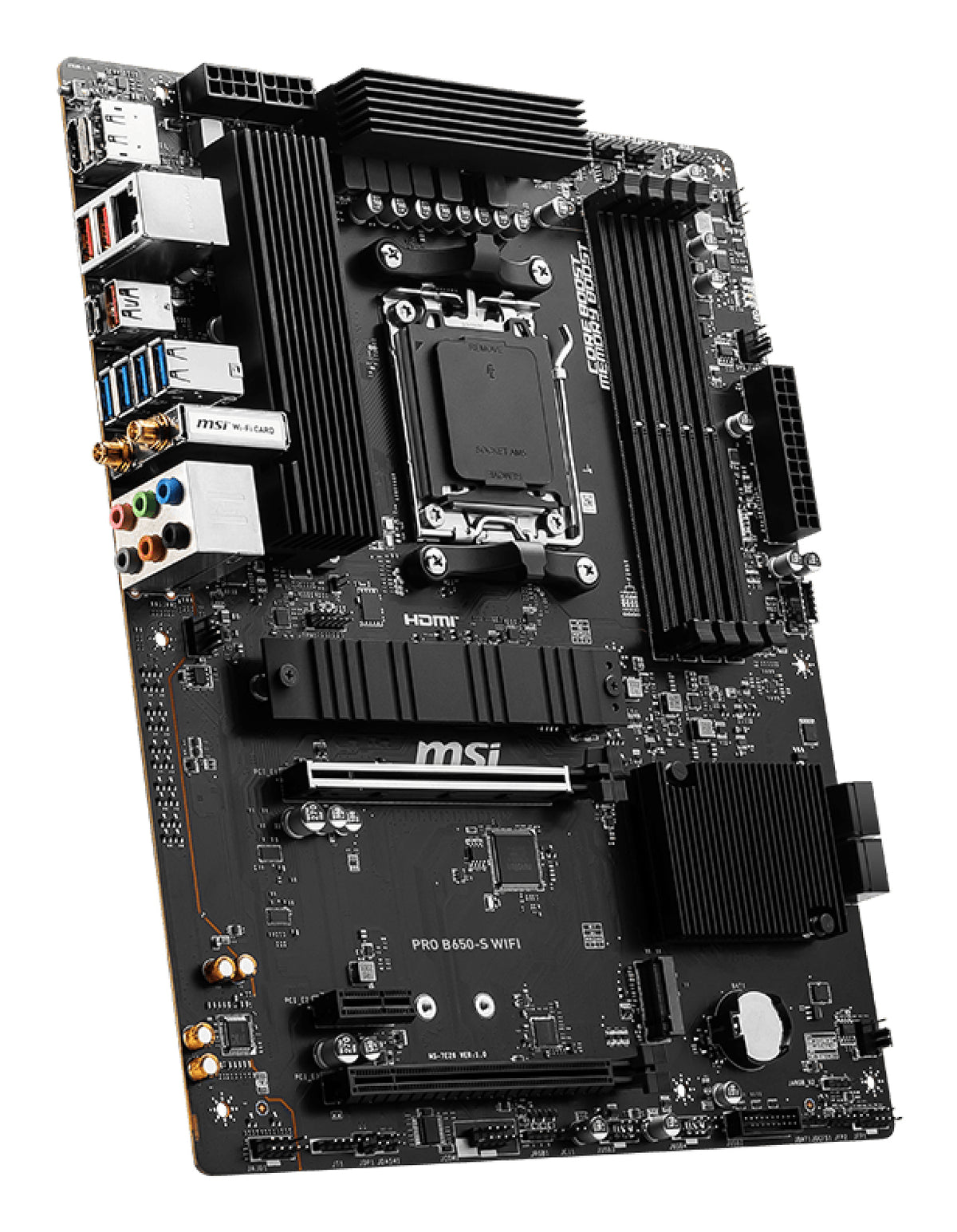 MSI PRO B650-S WIFI Motherboard AMD B650 Sockel AM5 ATX