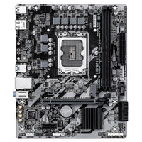 GIGABYTE H810M K Mainboard – Intel Core Ultra (Serie 2) Prozessoren, 3+1+2 Phasen VRM, bis zu 6400 MHz DDR5, 1 x M.2 PCIe 4.0, 1 GbE LAN, USB 3.2 Gen 1