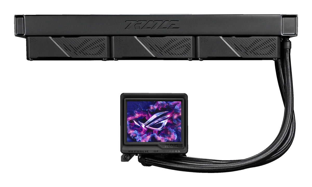ASUS ROG Ryujin III 360 ARGB Extreme Computergehäuse All-in-One-Flüssigkeitskühler 12 cm Schwarz
