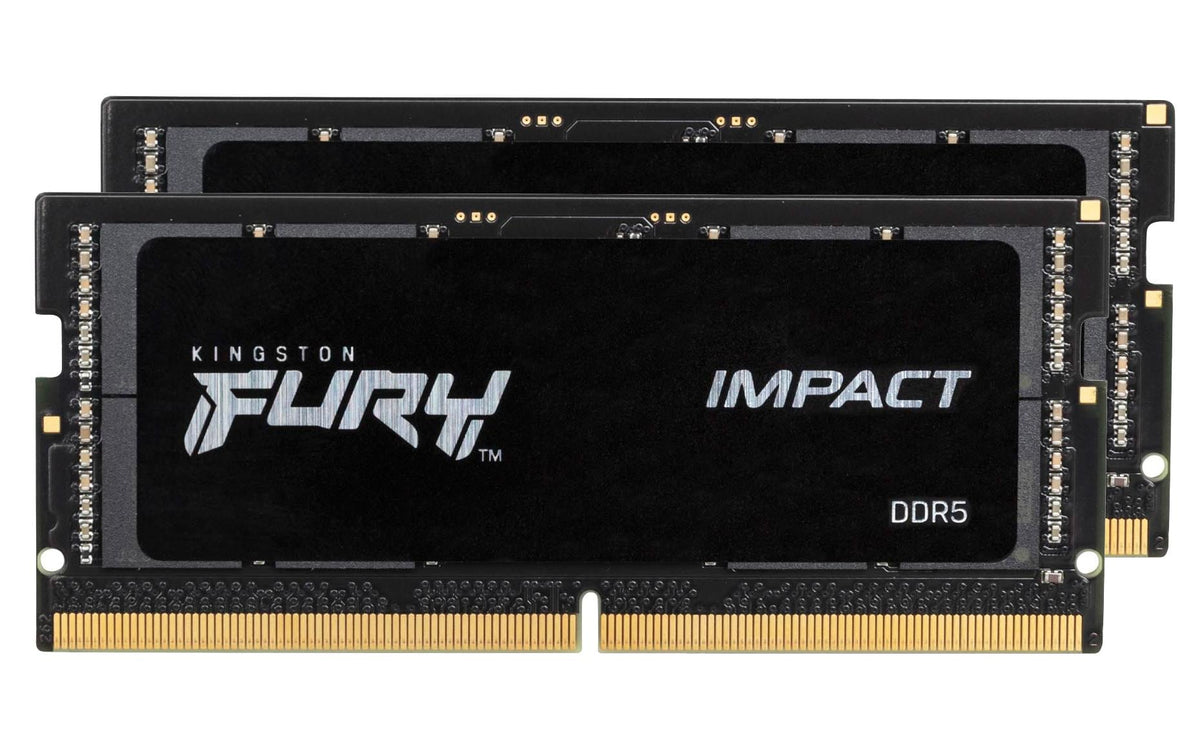 Kingston FURY Impact Black SODIMM DDR5-4800 CL38 64GB (2x32GB)