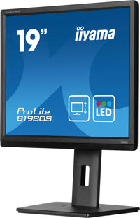 iiyama ProLite B1980S-B1 Computerbildschirm 48,3 cm (19") 1280 x 1024 Pixel VGA LED Schwarz
