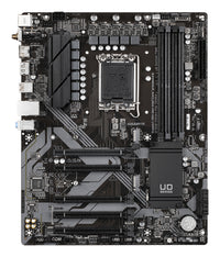 GIGABYTE B760 DS3H AX DDR4 Mainboard - Unterstützt Intel Core Prozessoren der 14. Generation, 8+2+1 Phasen digitales VRM, bis zu 5333MHz DDR4 (OC), 2x PCIe 4.0 M.2, Wi-Fi 6E, GbE LAN, USB 3.2 Gen 2