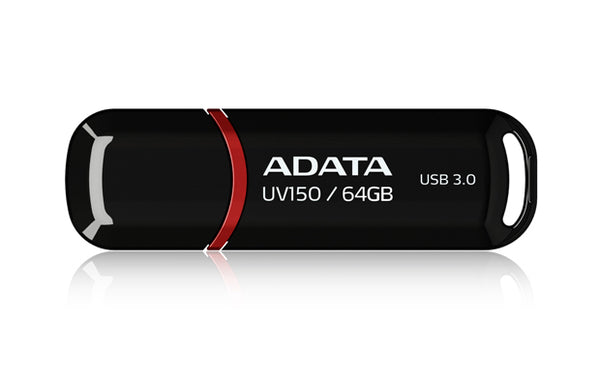 Chiavetta USB ADATA 64GB DashDrive UV150 USB Tipo-A 3.2 Gen 1 (3.1 Gen 1) Nero